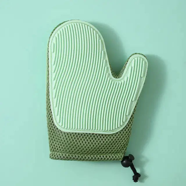 Silicone Massage Gloves and Pet Hair Removal Brushes Ma boutique